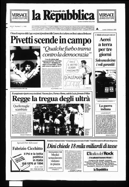 Il lunedì de La repubblica